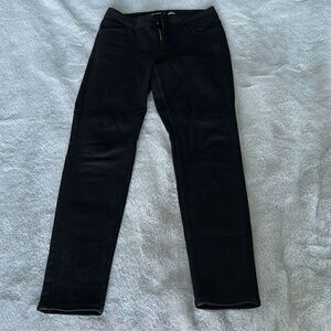 Old Navy Midrise Rockstar Super Skinny Black Jeans (Women's size 6)